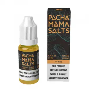 Icy Mango Nic Salt E liquid by Pacha Mama Salts 10ml | 10mg